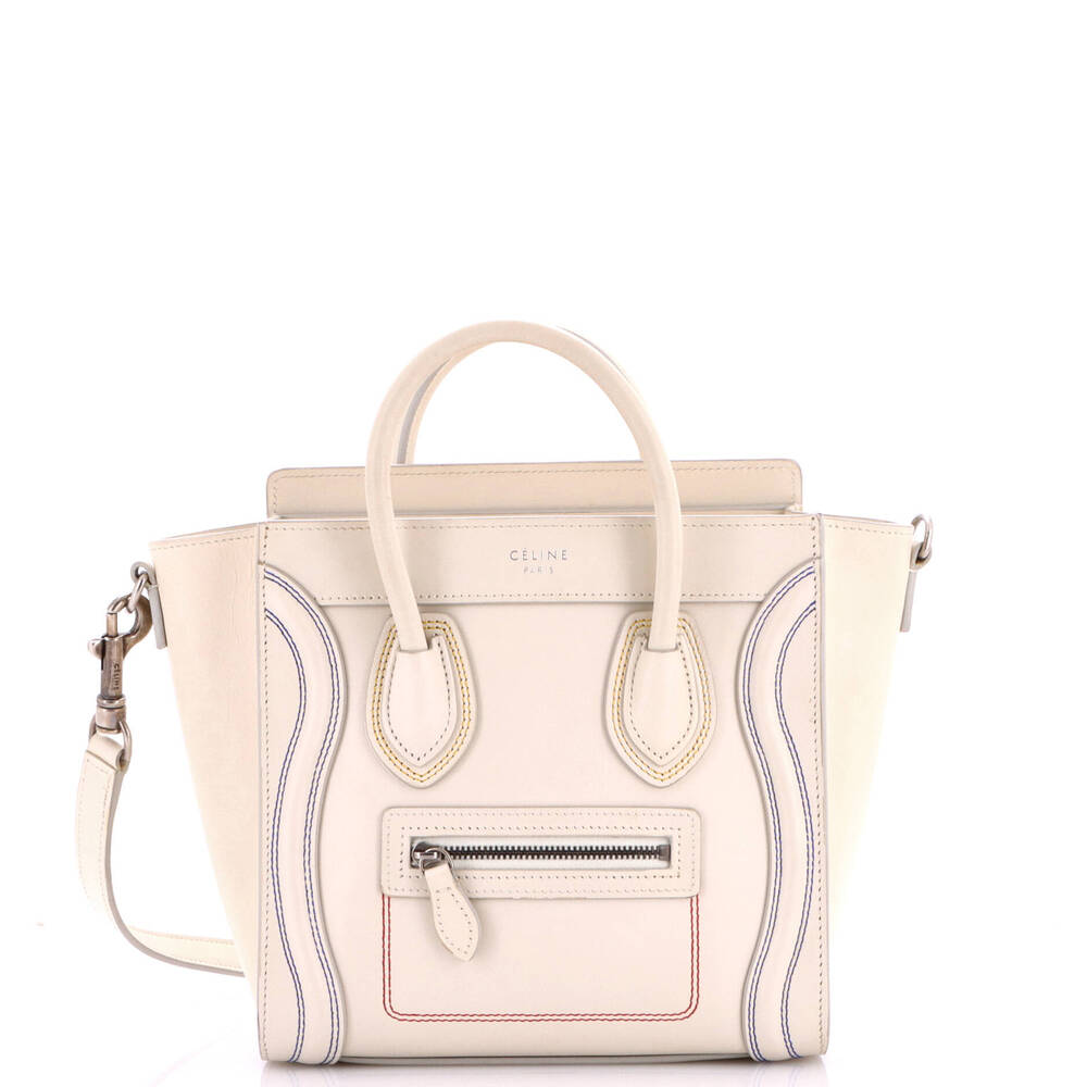 Celine Nano Luggage Bag Smooth Leather